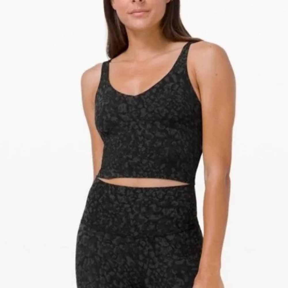 Animal print lulu lemon align tank